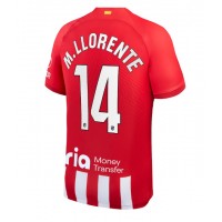 Pánský Fotbalový dres Atletico Madrid Marcos Llorente #14 2023-24 Domácí Krátký Rukáv